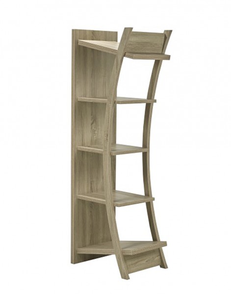 DISPLAY SHELF DARK TAUPE